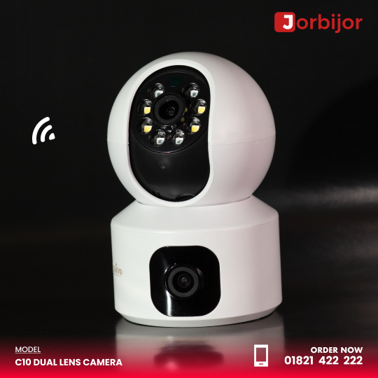 C10 Dual Lens WiFi IP Camera Price in Bangladesh