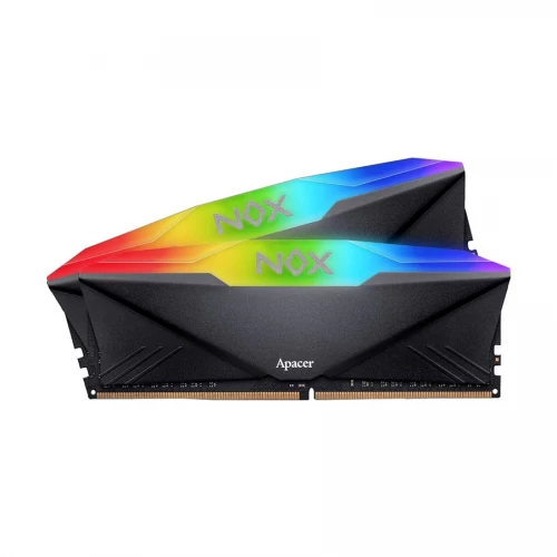 Apacer NOX 16GB DDR4 3600MHz RGB AURA2 Black Desktop Ram